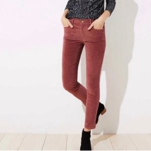 Pistola Corduroy cropped jean 28